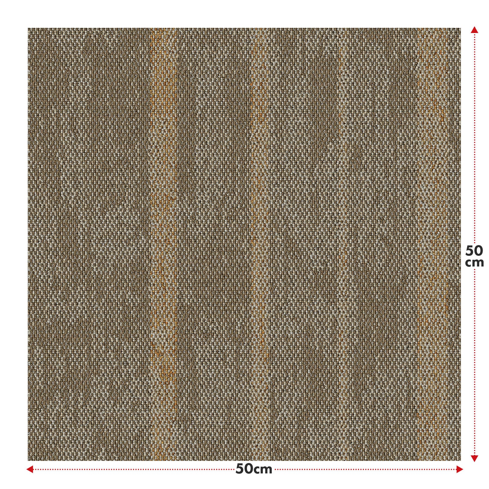 Teppichfliesen | Zürich | 50 x 50 cm | Ideal für Büro & Wohnräume | Hochwertige Designfliesen in 4 Farben