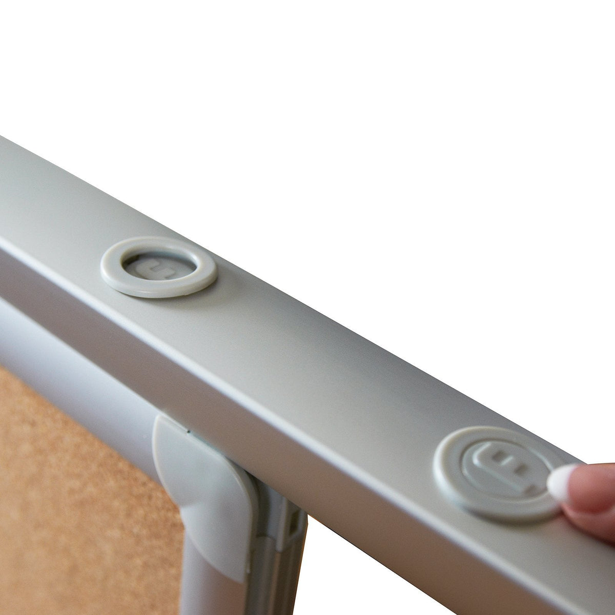 Pro-Serie | Standbein-Set | Aluminium | 5-fach höhenverstellbar | 2 Stück