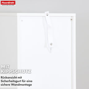 Bücherregal | Delaware | Standregal mit 6 offenen Ablagen, platzsparend & modern