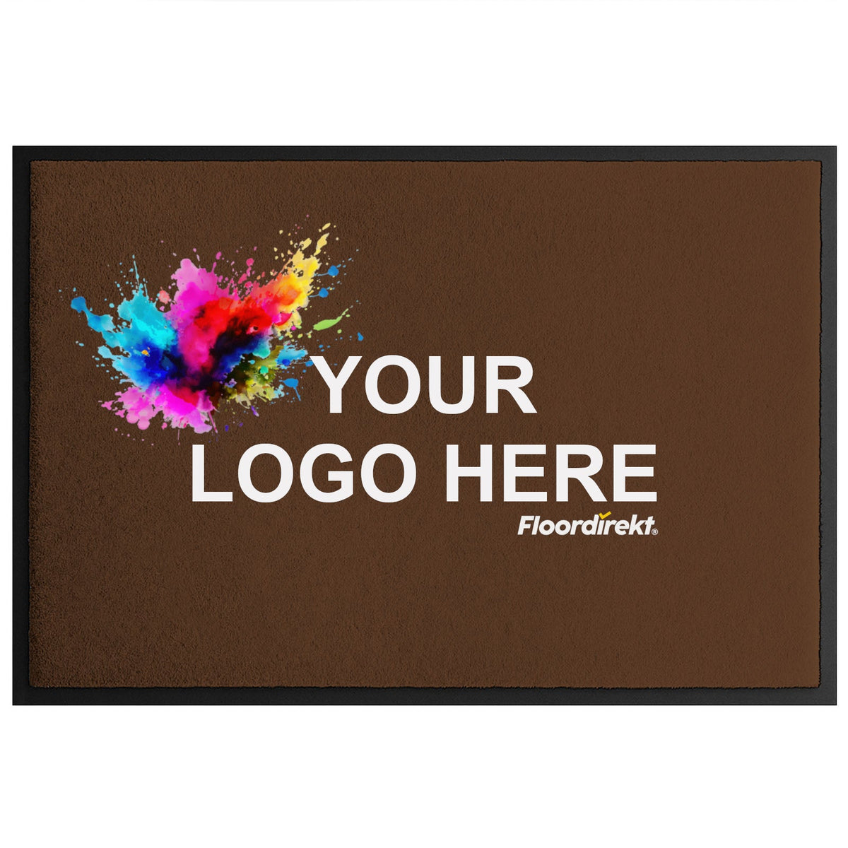 ✂ Logomatte nach Maß - Individuelle Schmutzfangmatte mit Logo