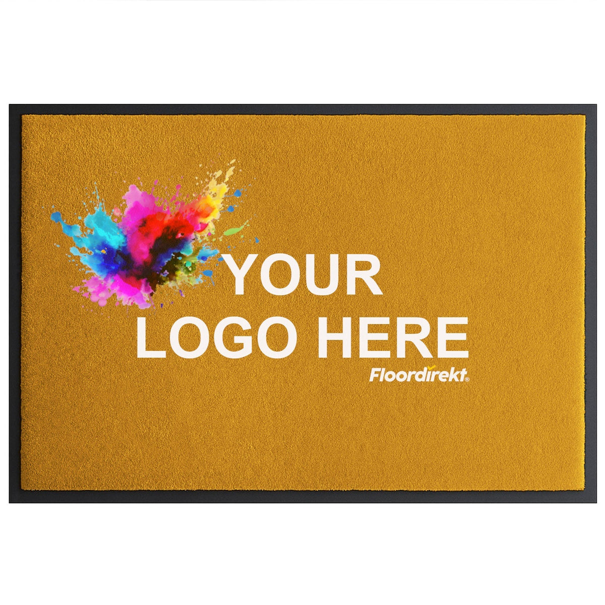 ✂ Logomatte nach Maß - Individuelle Schmutzfangmatte mit Logo