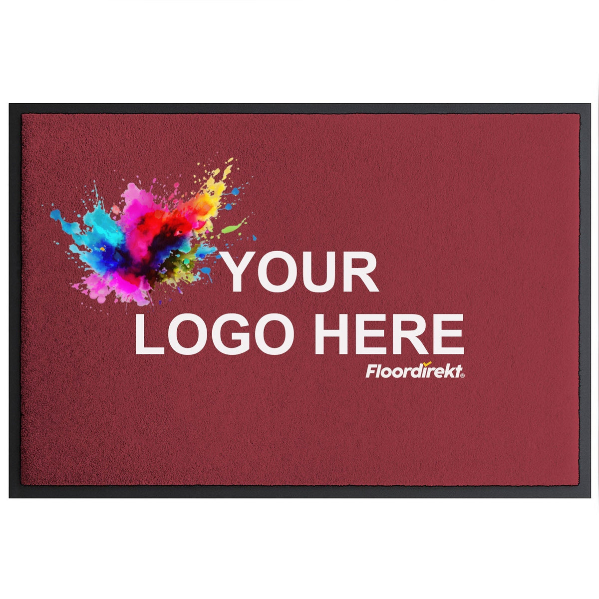 ✂ Logomatte nach Maß - Individuelle Schmutzfangmatte mit Logo