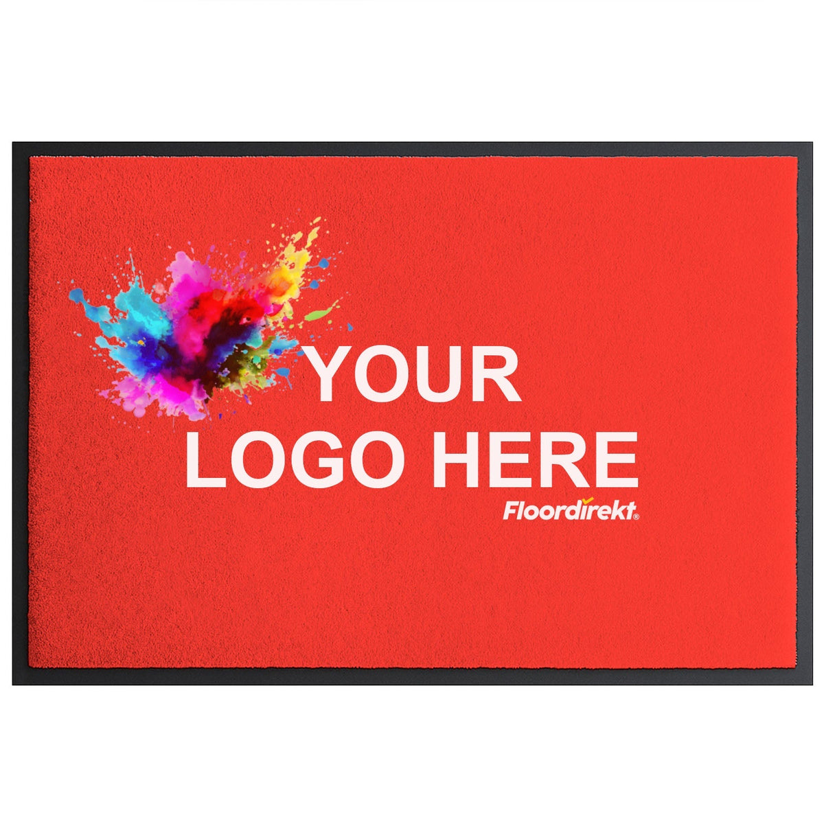 ✂ Logomatte nach Maß - Individuelle Schmutzfangmatte mit Logo