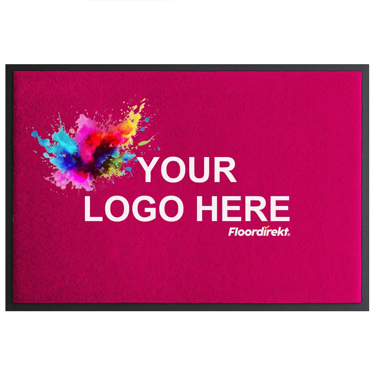 ✂ Logomatte nach Maß - Individuelle Schmutzfangmatte mit Logo