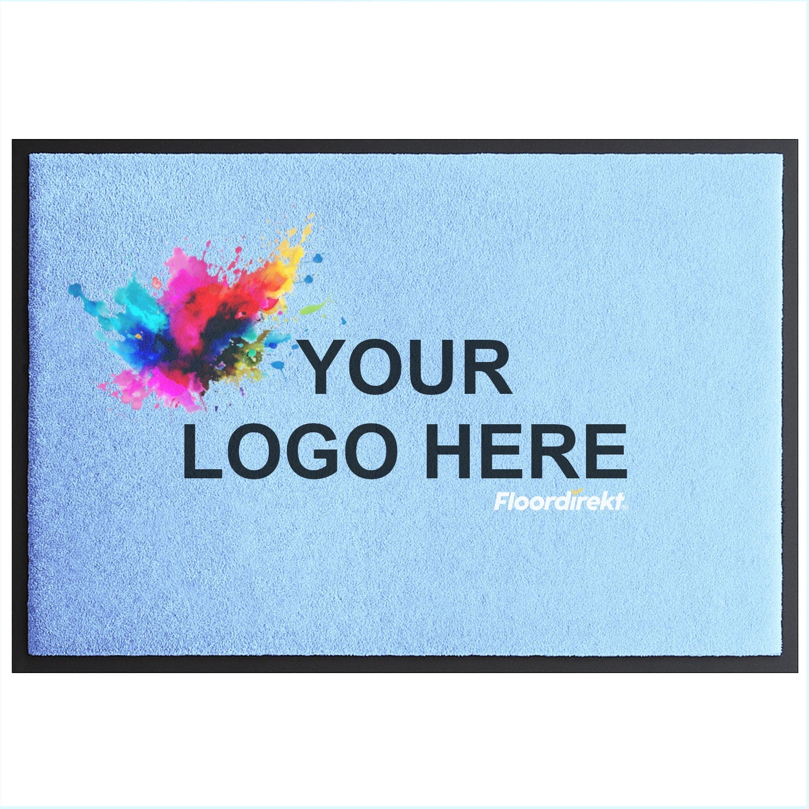 ✂ Logomatte nach Maß - Individuelle Schmutzfangmatte mit Logo