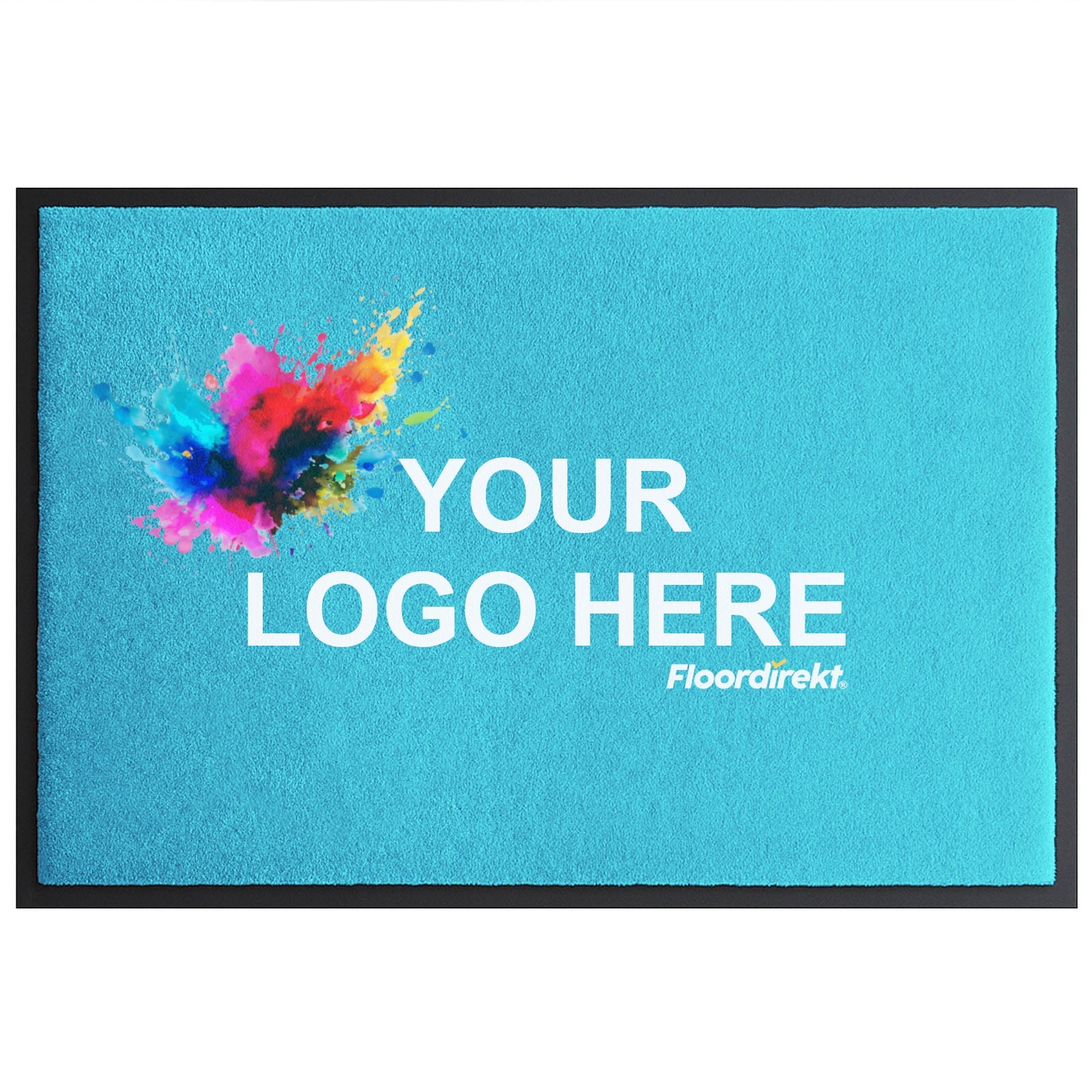 ✂ Logomatte nach Maß - Individuelle Schmutzfangmatte mit Logo