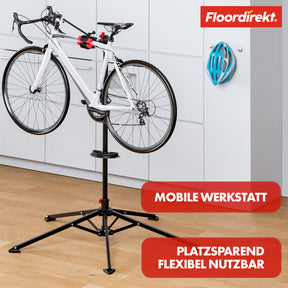 Fahrrad Montageständer | Lois | Höhenverstellbar und individuell anpassbar | Tragkraft bis 30 kg