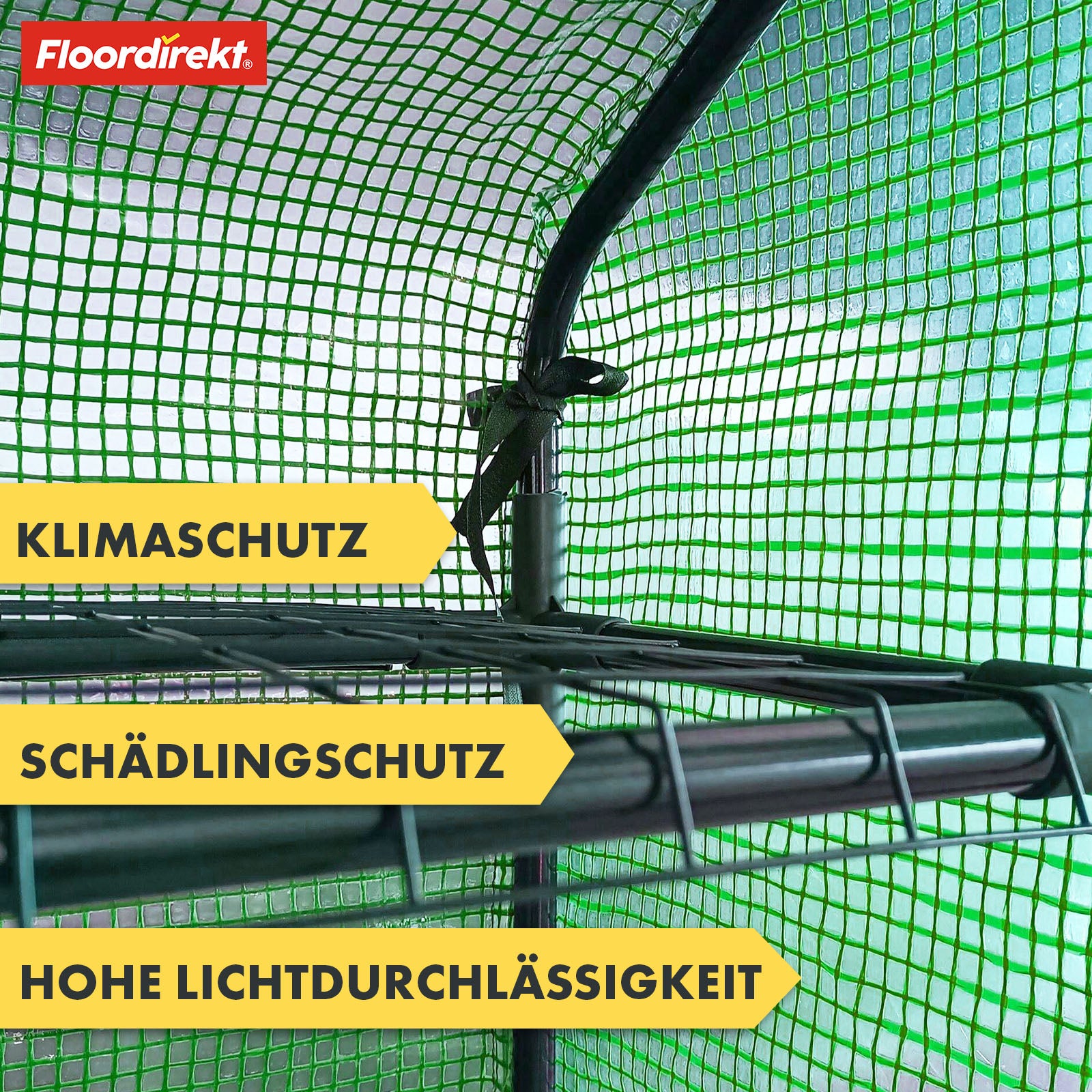 Gewächshaus | Bloom | Witterungsbeständiges Gewächshaus mit robustem Stahlrahmen | Kompaktes Pflanzenhaus mit wählbaren 2, 3 oder 4 Ablageebenen