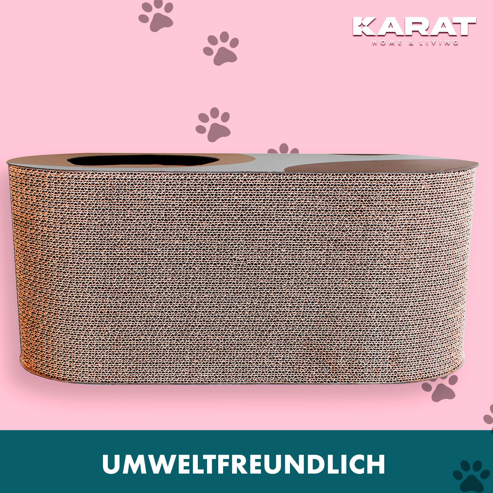 Kratzpappe für Katzen | Kratzmöbel aus Qualitäts-Pappe | Kratzbrett in drei Ausführungen