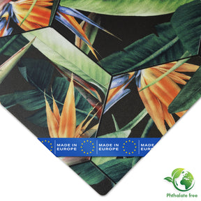 3D CV-Belag | Strelitzia 536M | Vinyl-Bodenbelag mit tropischem Design in realistischer Fliesenoptik