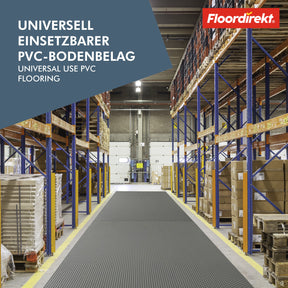 PVC-Bodenbelag | Hexagon | Robuster 2 mm Vinylboden, pflegeleicht & rutschfest | In mehreren Farben erhältlich