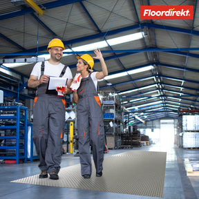 PVC-Bodenbelag | Hexagon | Robuster 2 mm Vinylboden, pflegeleicht & rutschfest | In mehreren Farben erhältlich