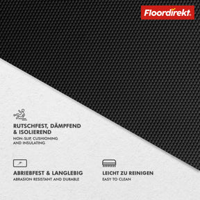 PVC-Bodenbelag | Hexagon | Robuster 2 mm Vinylboden, pflegeleicht & rutschfest | In mehreren Farben erhältlich