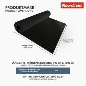 PVC-Bodenbelag | Hexagon | Robuster 2 mm Vinylboden, pflegeleicht & rutschfest | In mehreren Farben erhältlich
