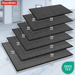 Schmutzfangmatte | SKY Novo | Mit einzigartiger TPE-Rückseite für maximalen Halt und Langlebigkeit