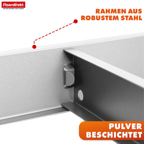 Schwerlastregal | Rhino | Lagerregal mit 5 Böden | 1050 kg Traglast | innovatives Stecksystem | In verschiedenen Farben & Größen