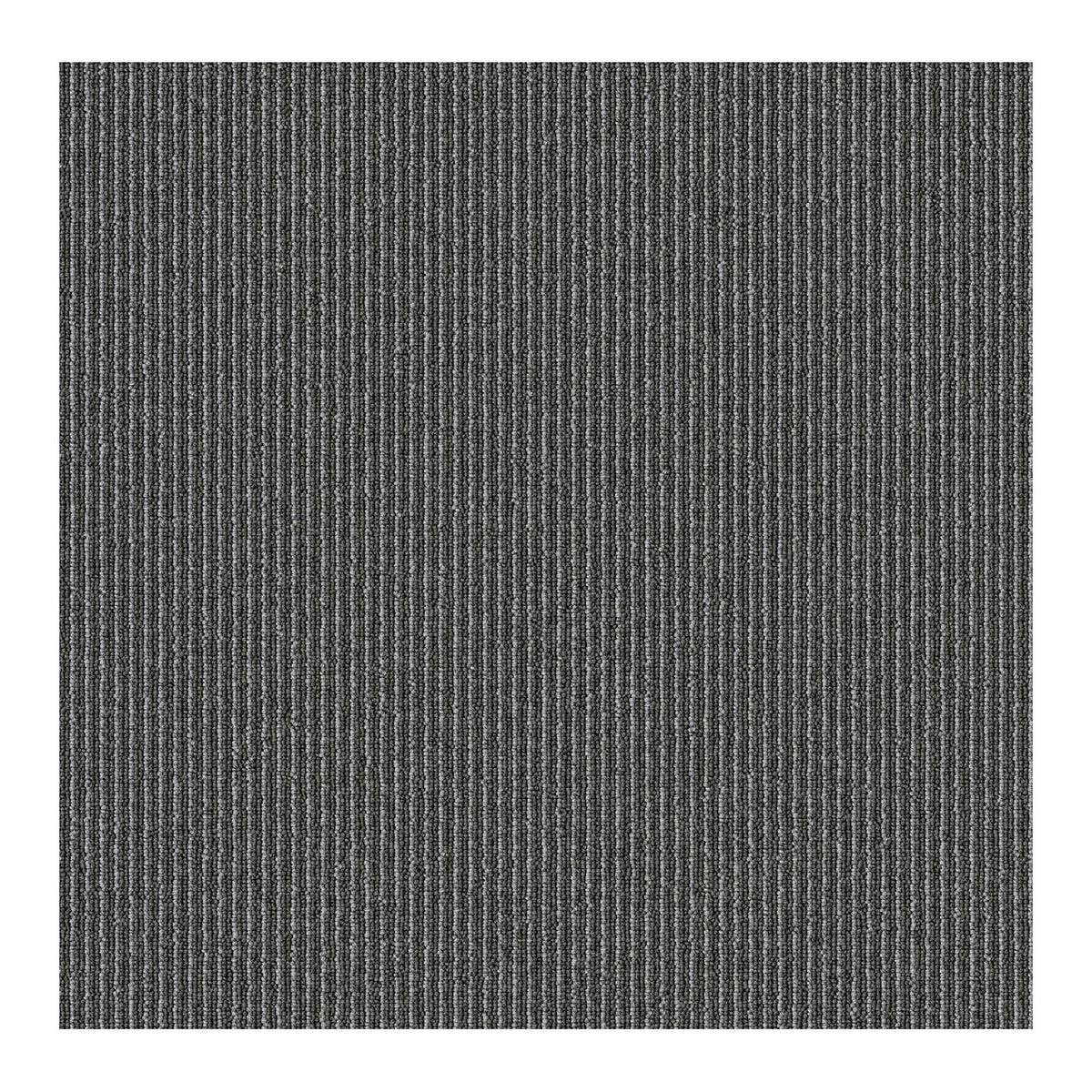 Teppichfliesen | Bern | 50 x 50 cm | Selbstliegend mit Streifendesign | In Anthrazit, Grau & Beige für Gewerbe und Privathaushalte