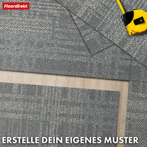 Teppichfliesen | Luzern | 50 x 50 cm | Komfortabel, schalldämmend & für Fußbodenheizung geeignet | In 4 Farben erhältlich