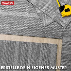 Teppichfliesen | Zürich | 50 x 50 cm | Ideal für Büro & Wohnräume | Hochwertige Designfliesen in 4 Farben