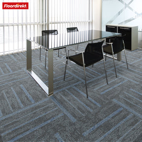 Teppichfliesen | Zürich | 50 x 50 cm | Ideal für Büro & Wohnräume | Hochwertige Designfliesen in 4 Farben
