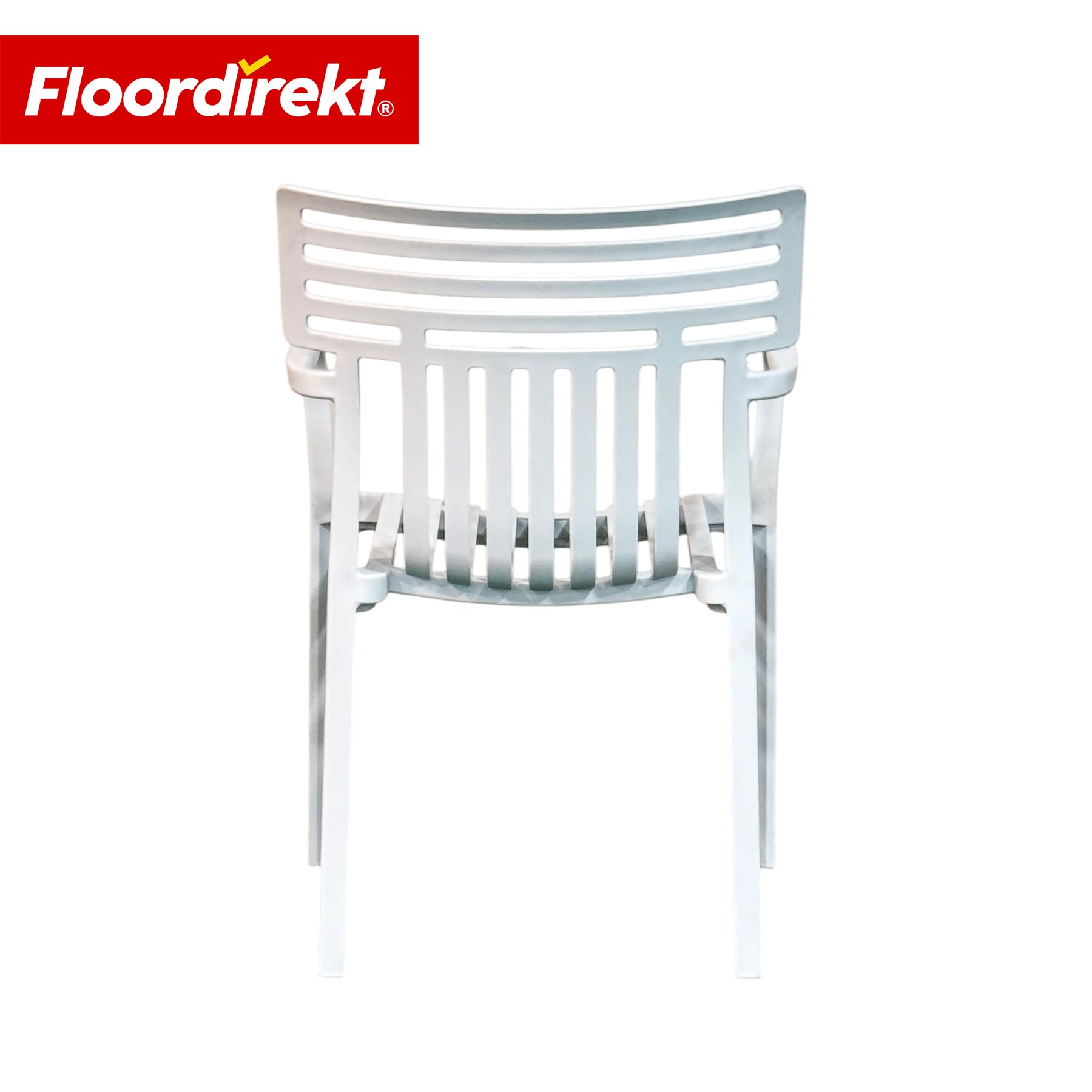 Gartenstuhl | Terrano | Stapelbarer Designstuhl wetterfest & UV-beständig für Garten, Balkon & Terrasse