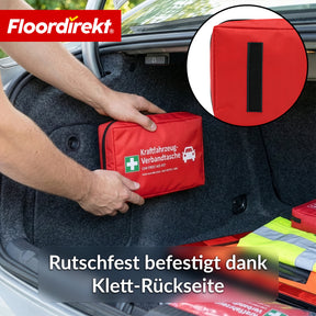 KFZ Verbandtasche DIN 13164:2022 | Erste Hilfe Set PKW | Auto Verbandskasten für gesetzlich vorgeschriebene Fahrzeugausstattung
