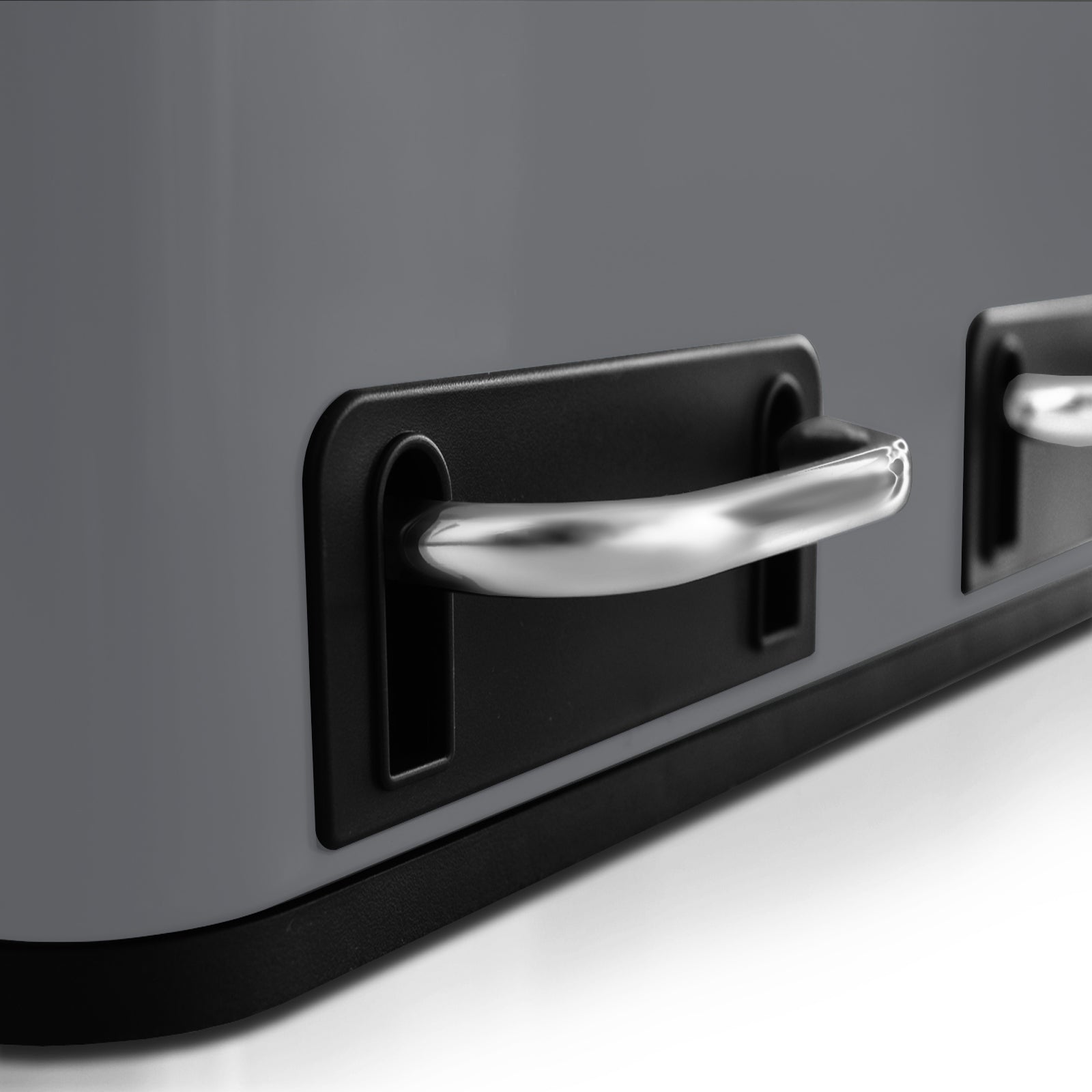 Mülleimer Felix aus Edelstahl | Trennsystem | Mit Schliessdämpfer