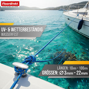 Polypropylen Seil | K2 | Reißfestes, UV-beständiges & schwimmfähiges Allzweckseil | In vielen Farben, Stärken & Längen