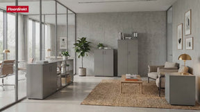 Metallregal | Concept Epure MK-027 | Offenes 3-stöckiges Sideboard & Ablageregal | In mehreren Farben erhältlich