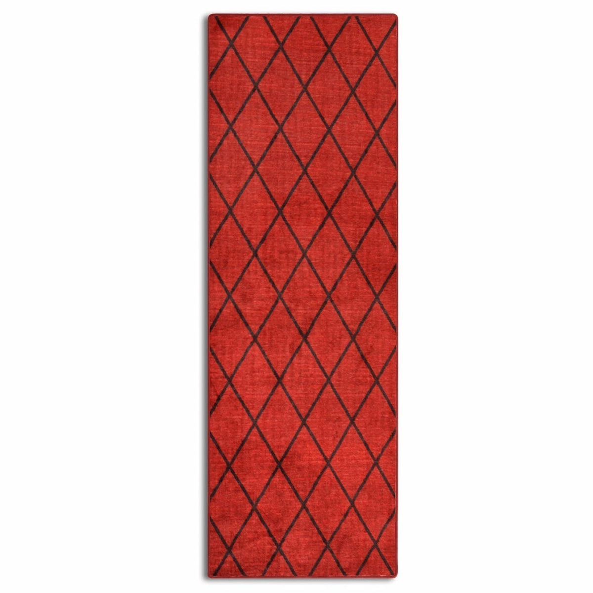 ✂ Teppich-Läufer auf Mass | Cosenza | Modernes Rauten-Design